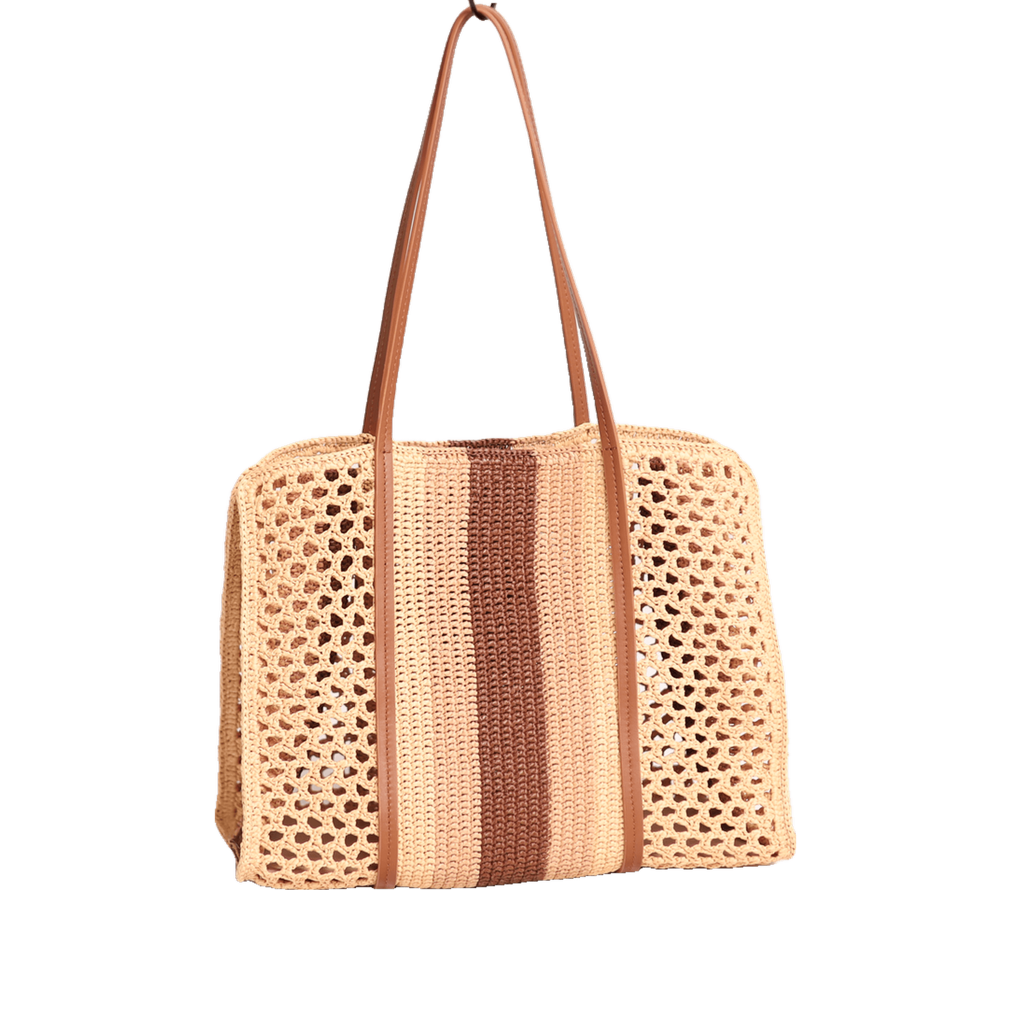 Mahnoor — sac en raphia Chielle